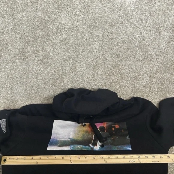 Defend Brooklyn Hoodie Men's Size Large Spike Lee Michael Jordan 40 Acres - Picture 11 of 11